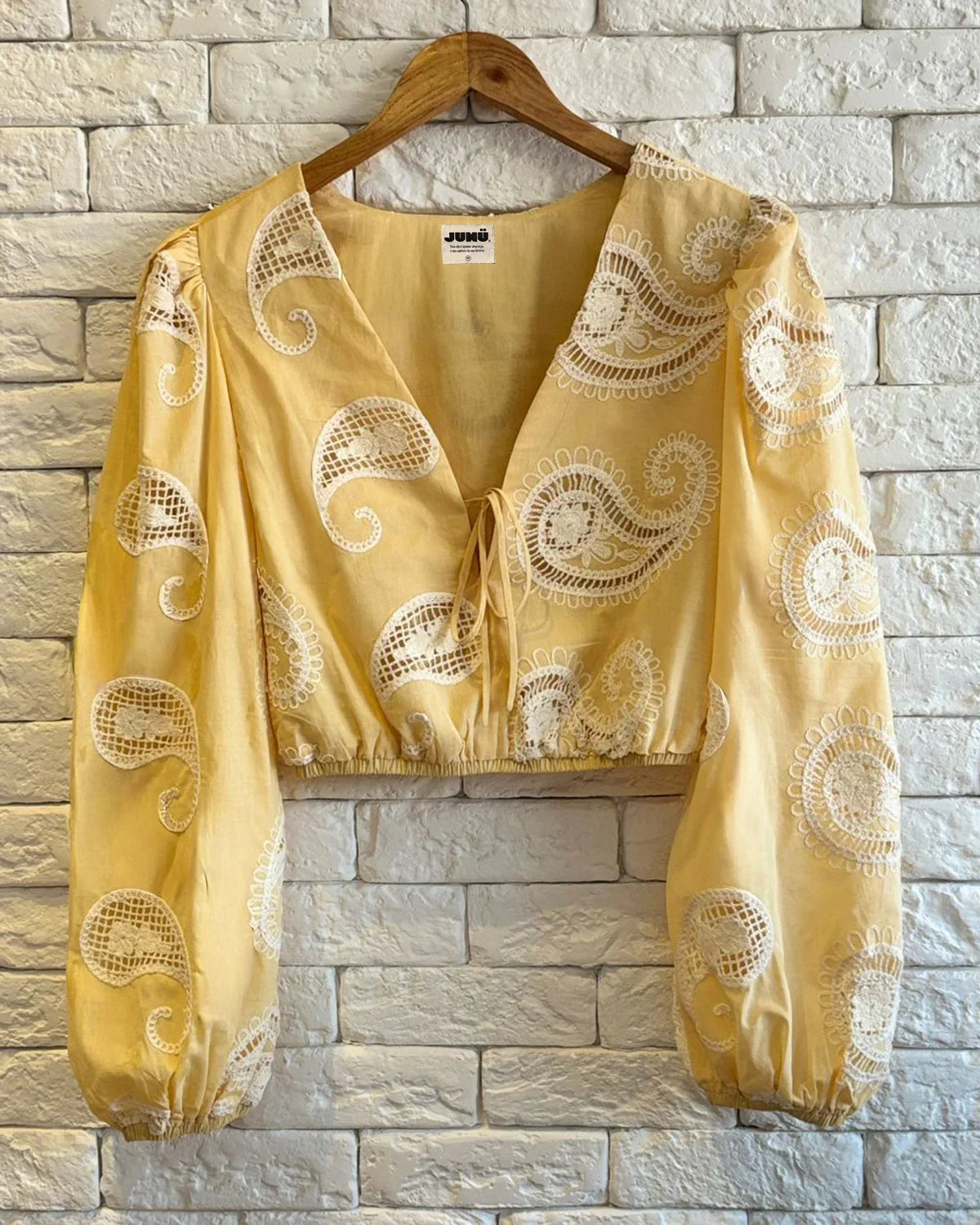 Blusa Despertar - Amarelo - Junü