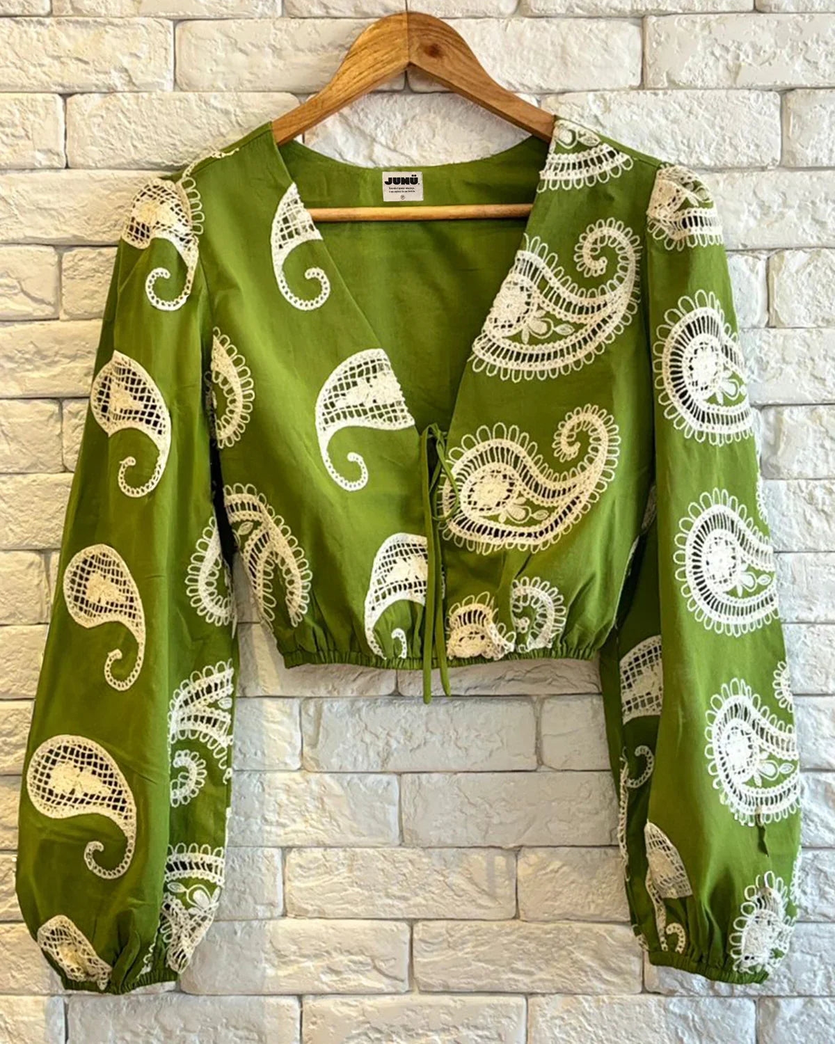 Blusa Despertar - Verde - Junü