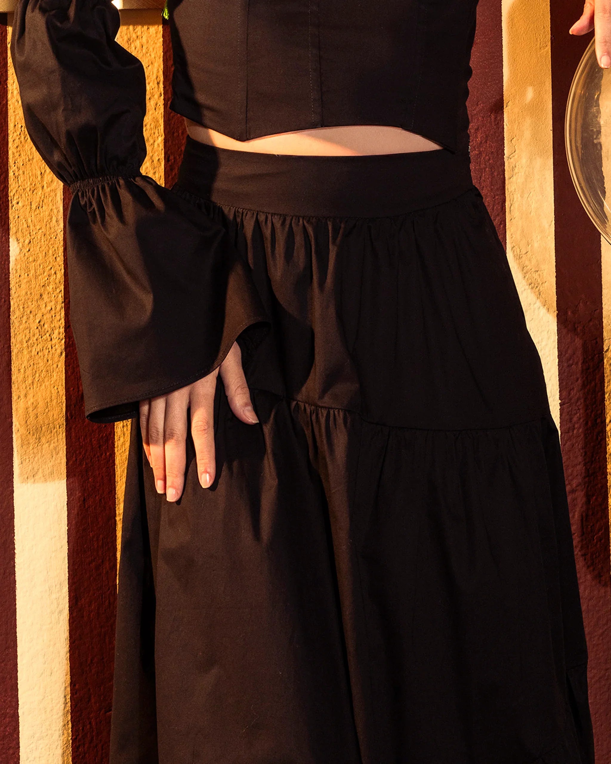 Saia Compasso - Preto - Junü