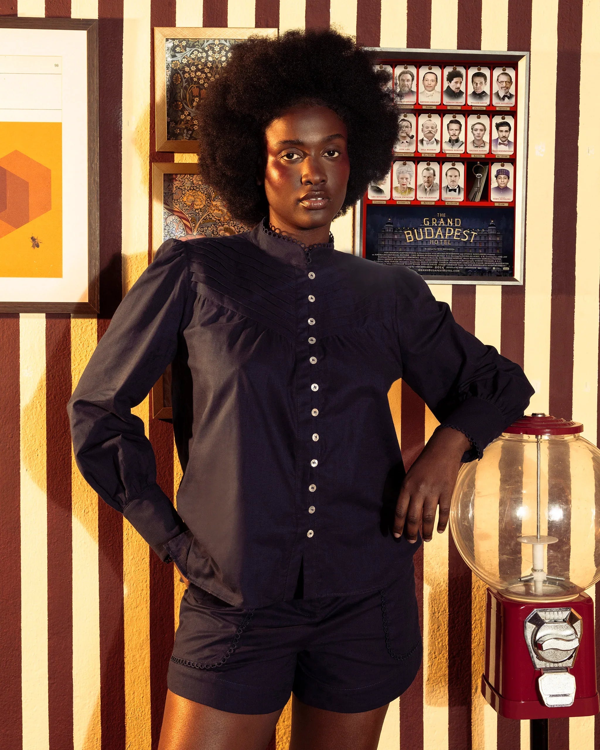 Camisa Amanhecer - Azul Marinho - Junü