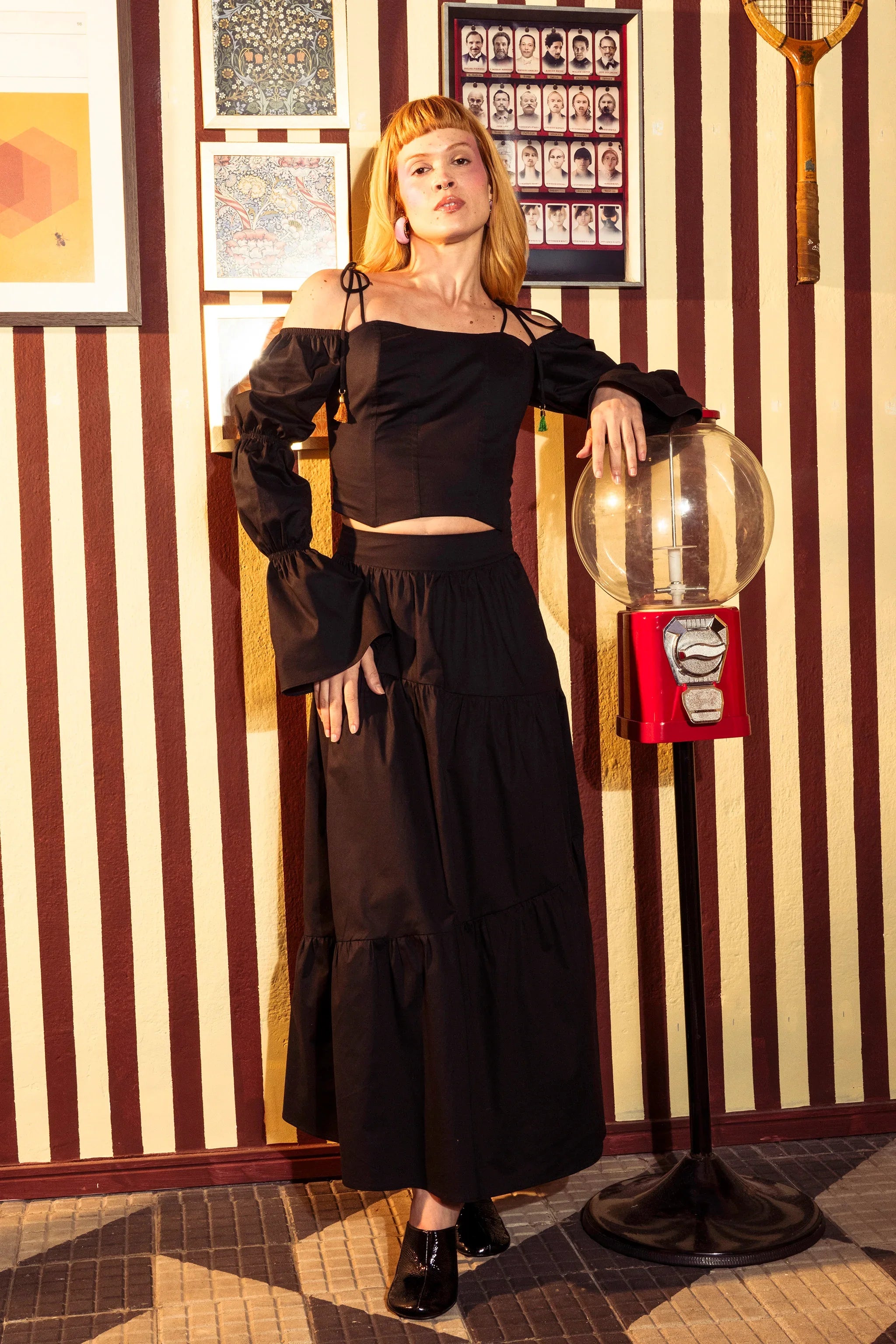 Saia Compasso - Preto - Junü