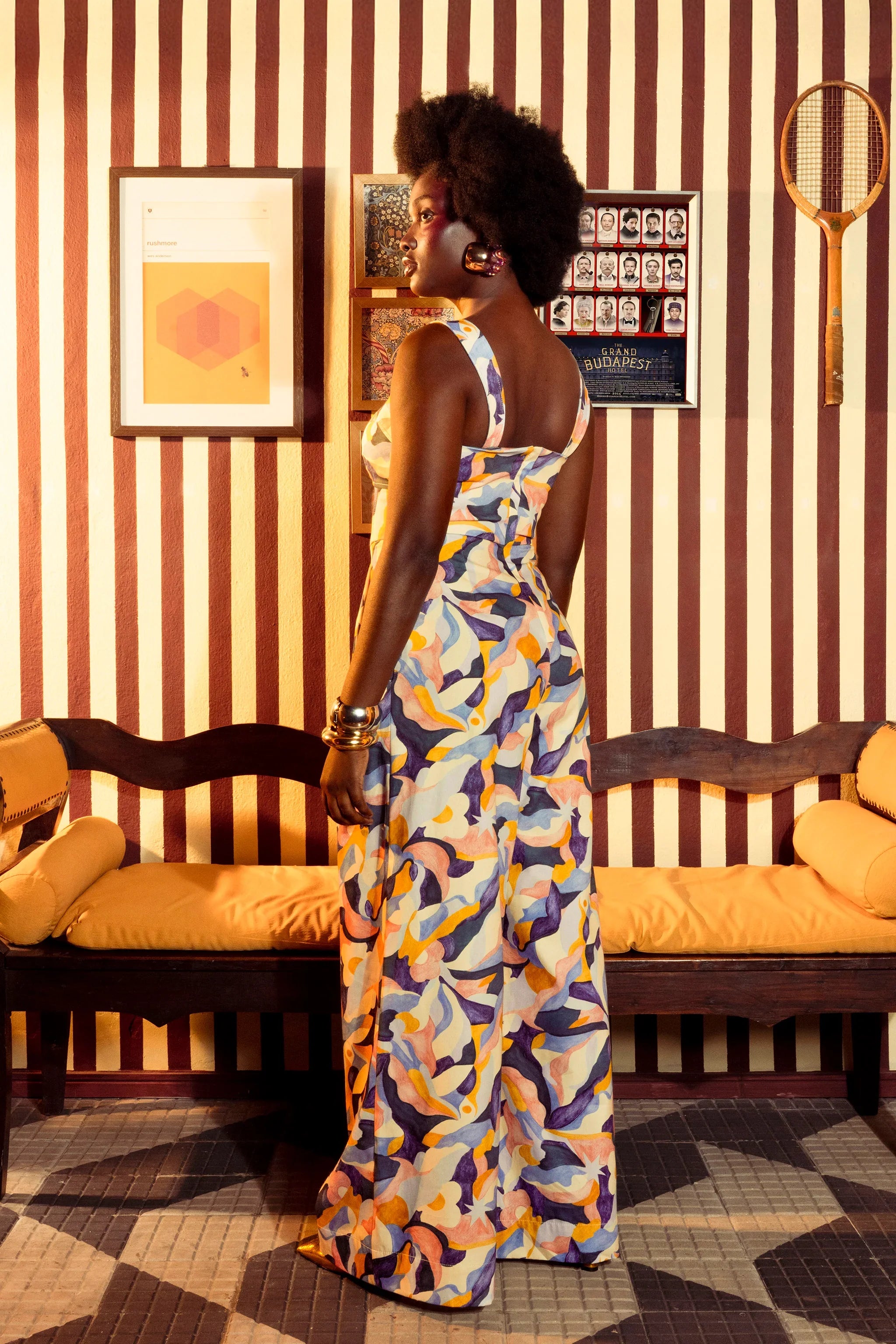 Macacão Amelia - Lamparina Azul - Junü