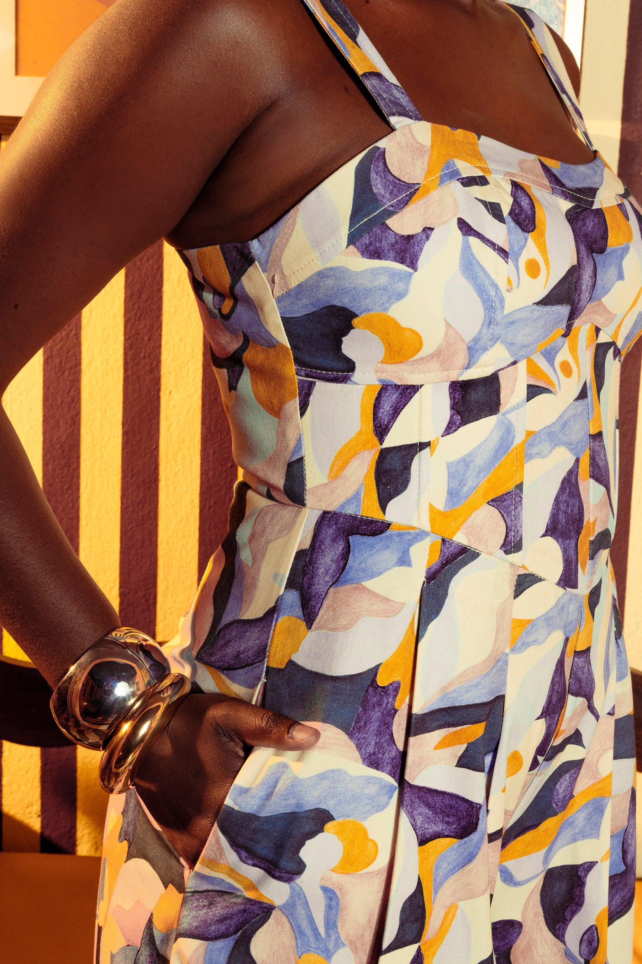 Macacão Amelia - Lamparina Azul - Junü