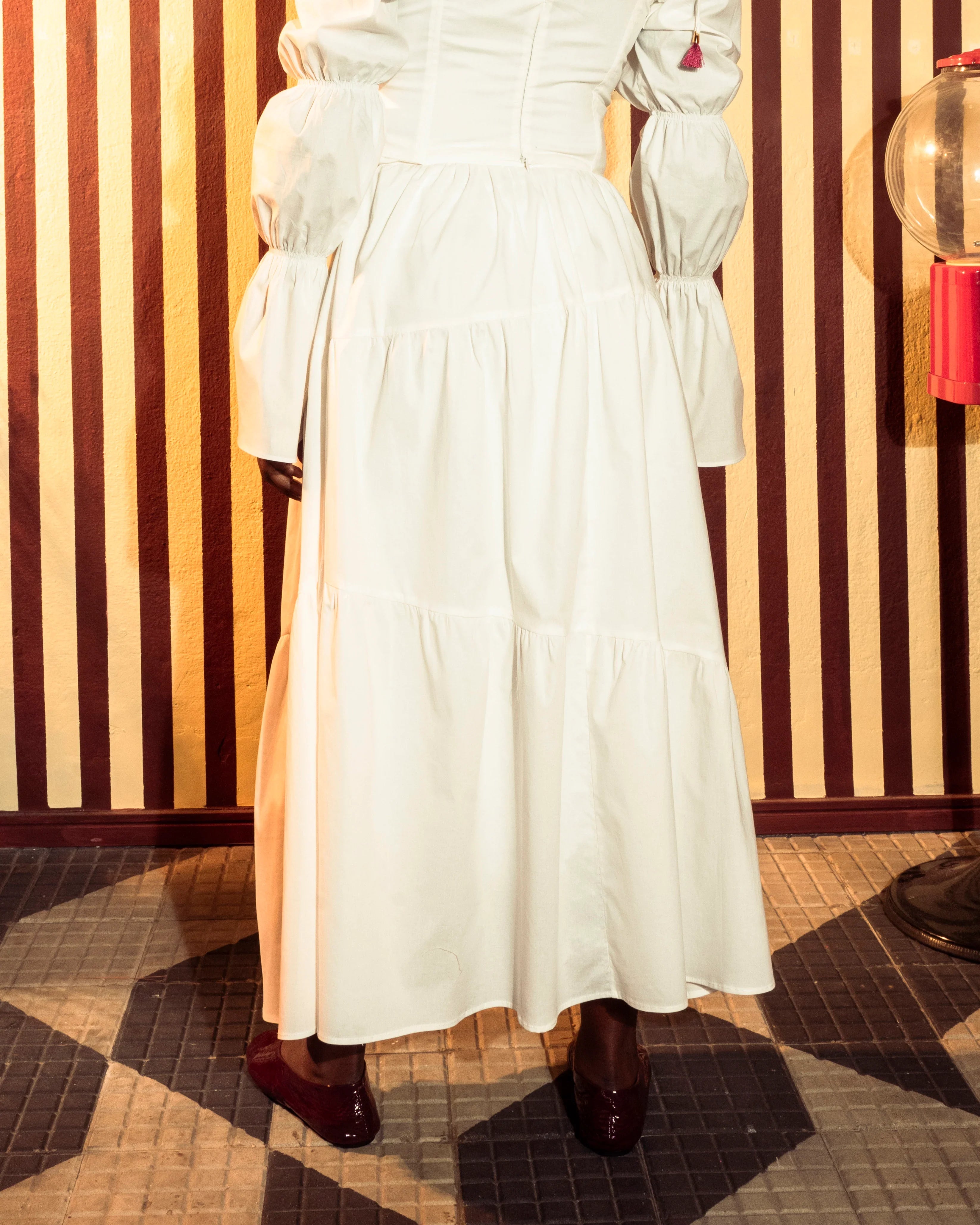 Saia Compasso - Off White - Junü