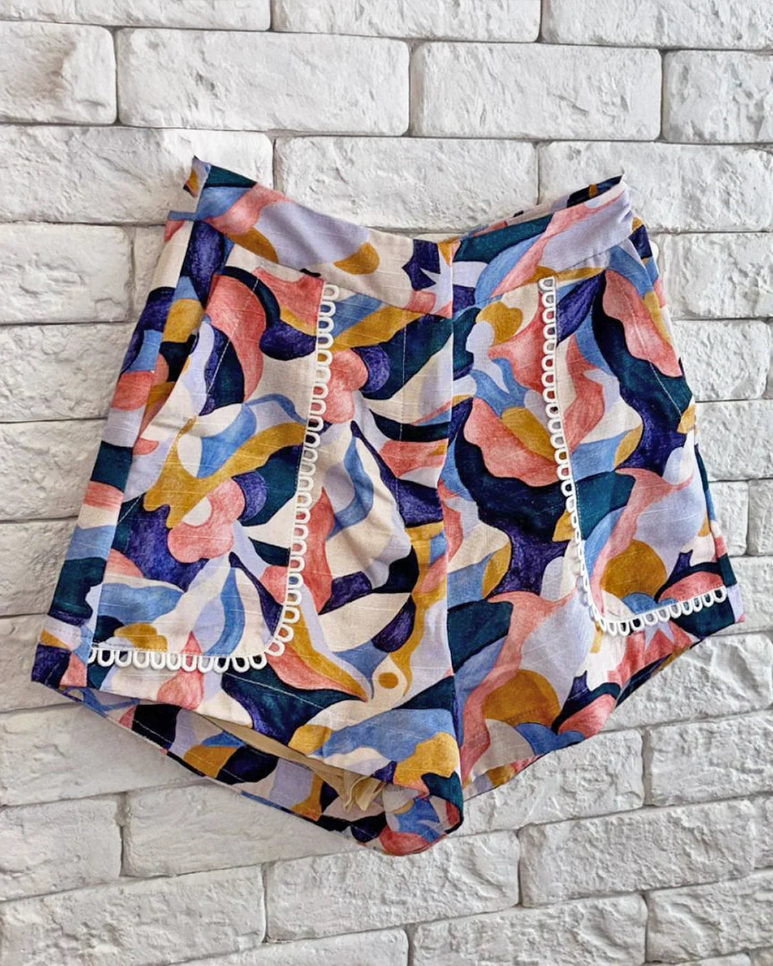 Shorts Brisa de Jade - Azul - Junü