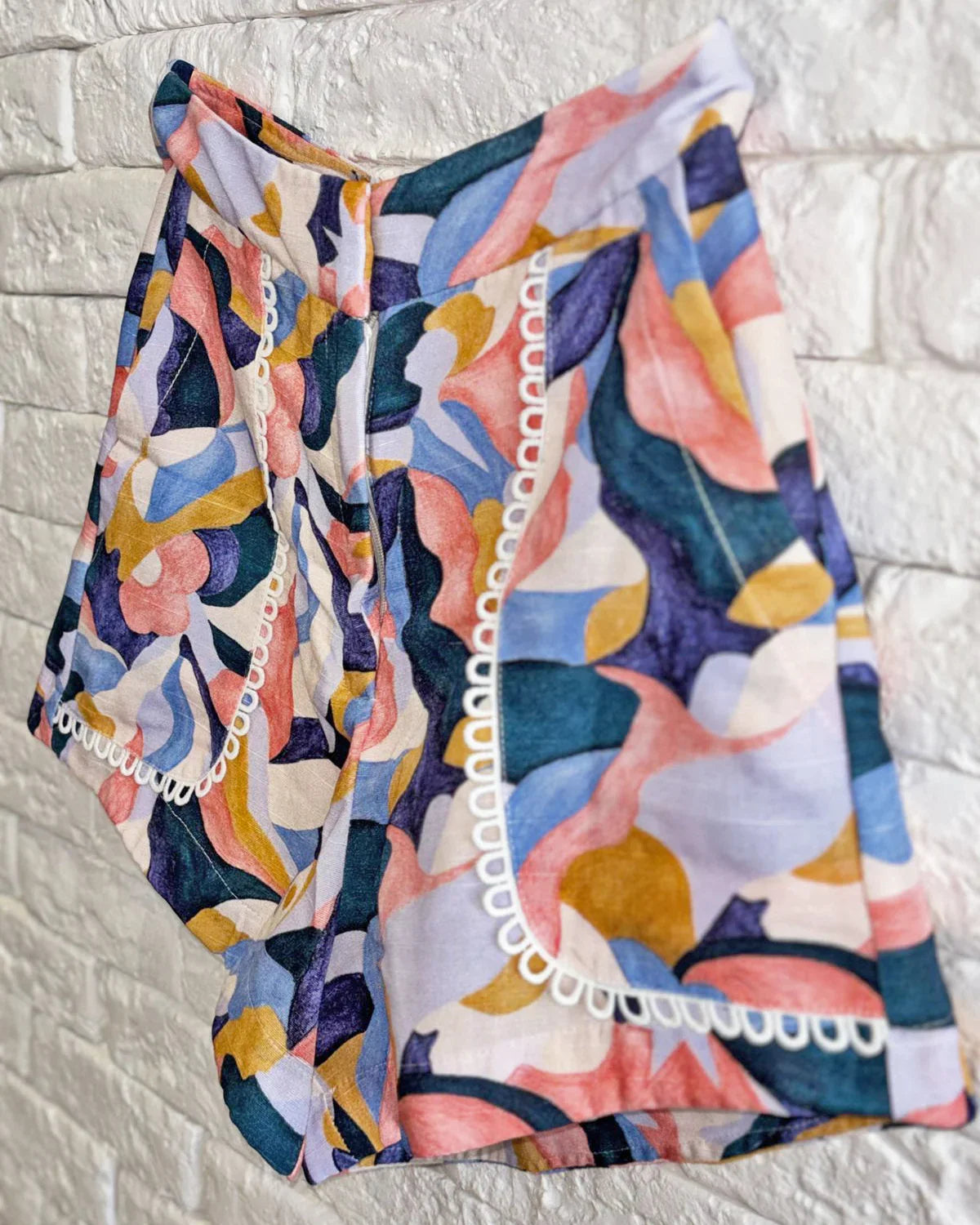 Shorts Brisa de Jade - Azul - Junü