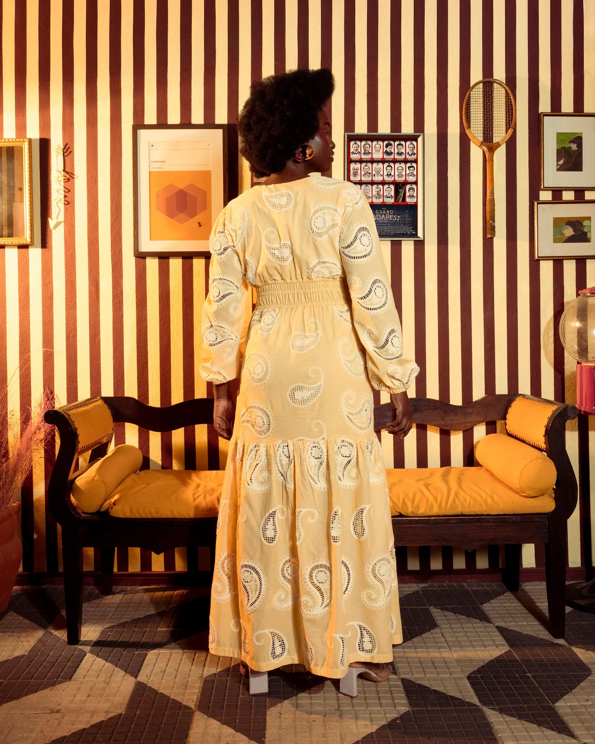 Vestido Pina Amarelo - Junü