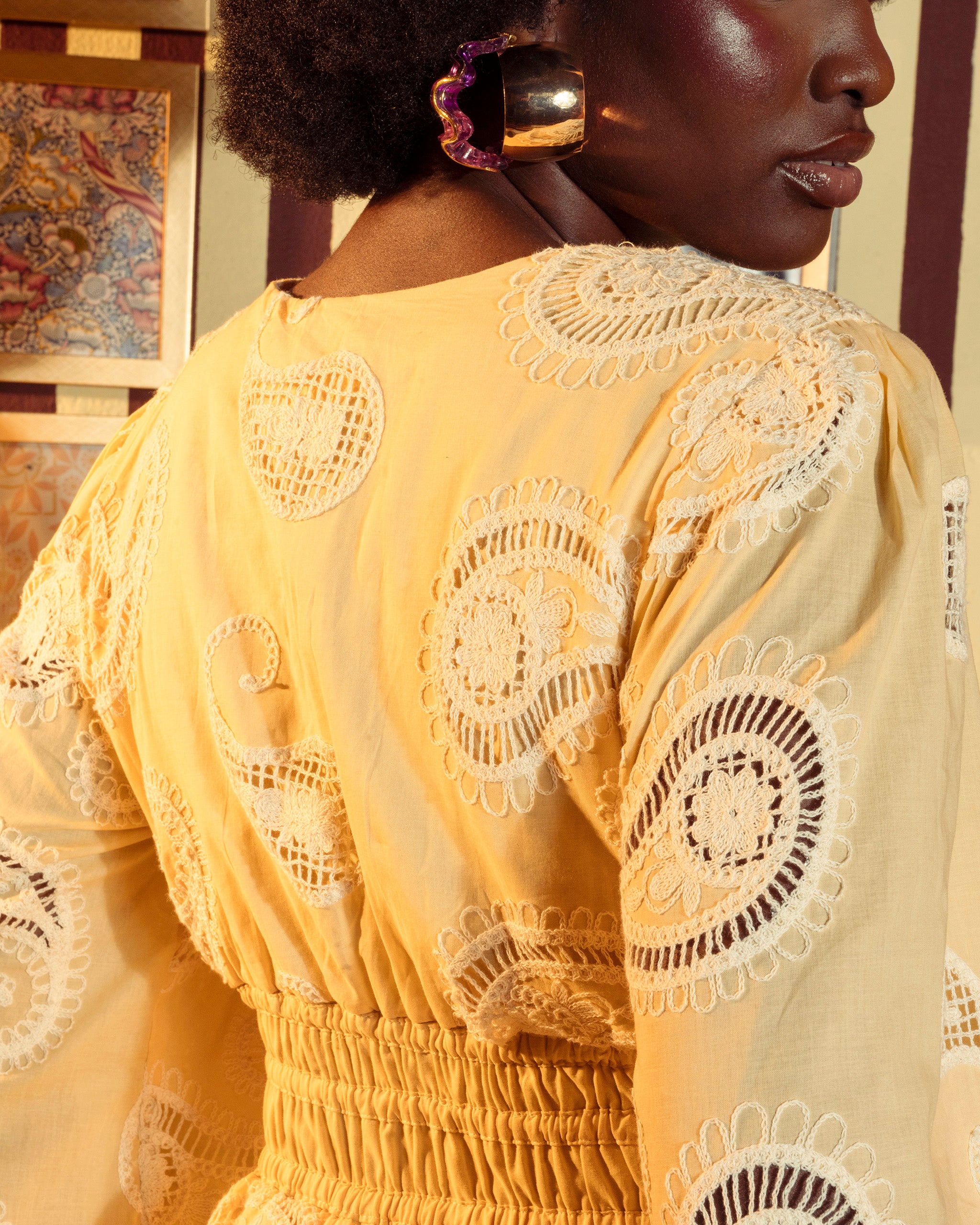 Vestido Pina Amarelo - Junü