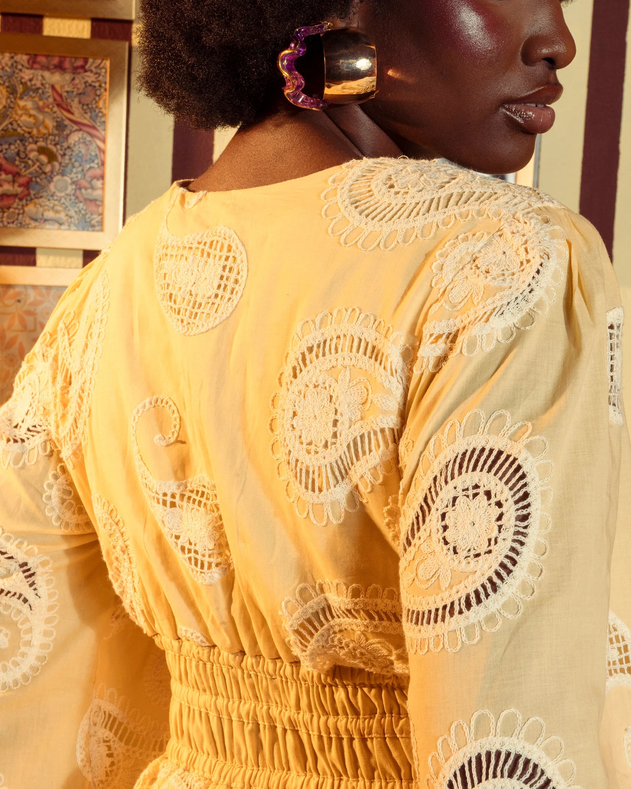 Vestido Pina Amarelo - Junü