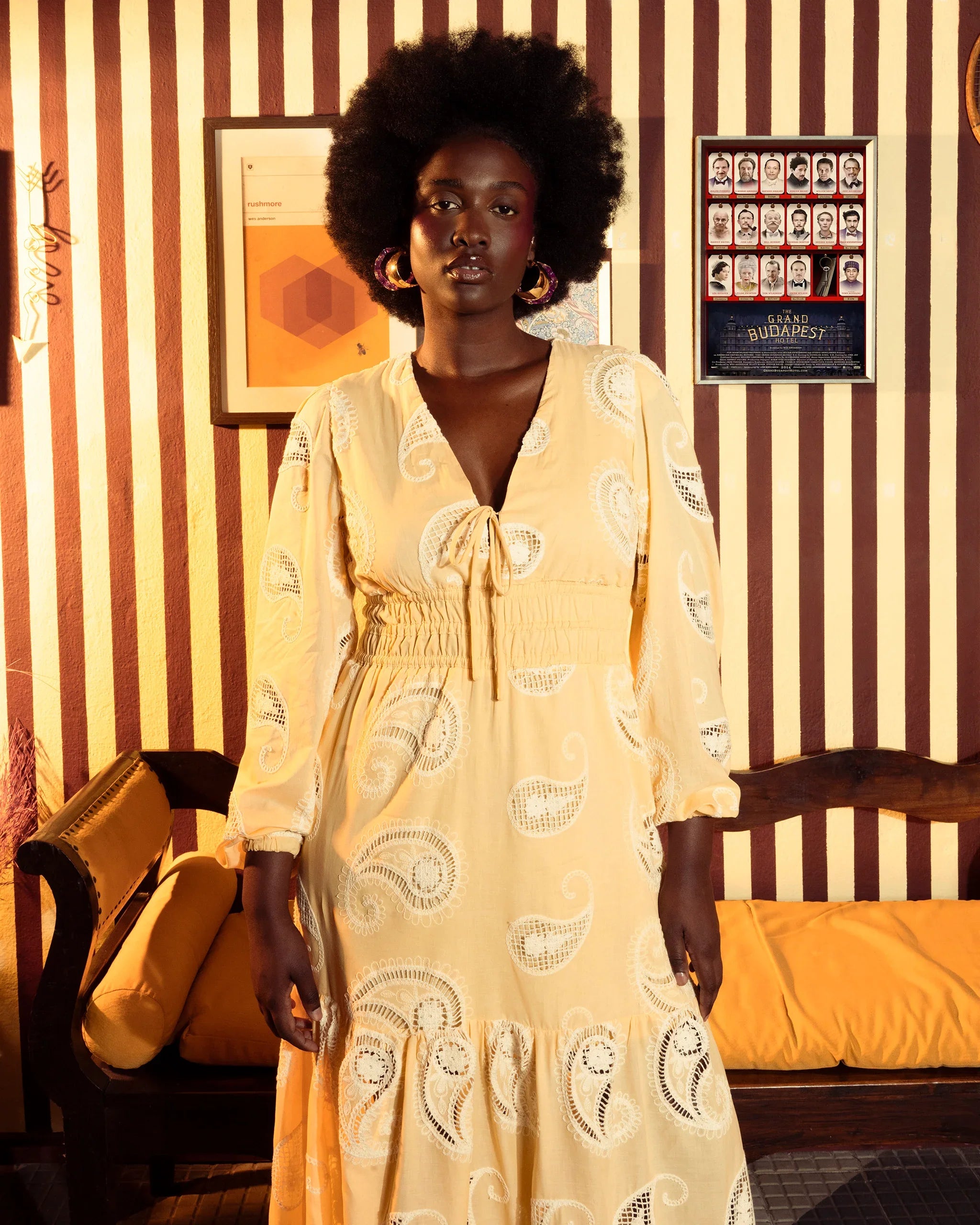 Vestido Pina Amarelo - Junü