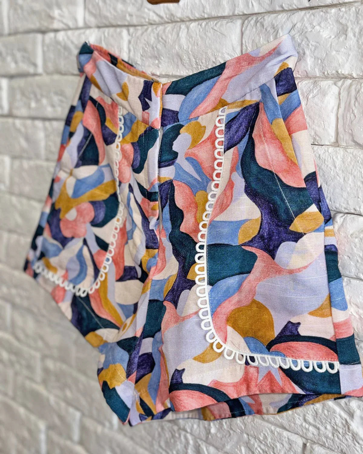 Shorts Brisa de Jade - Azul - Junü