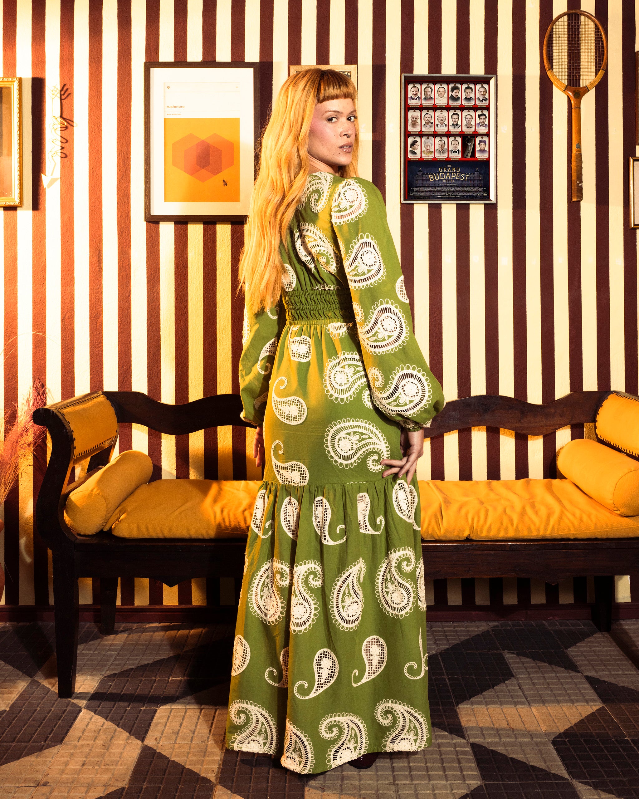 Vestido Pina Verde - Junü